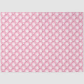 Roze getufte parels tissuepapier (Voorkant)