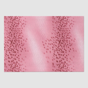 Roze Gevlekt Roze Lederen Kijk Tissuepapier