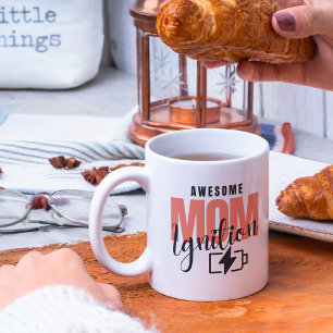 Roze Geweldige mama Moederdag Coffee Lover Koffiemok