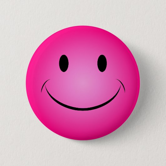 Roze Gezicht Button (Voorkant)
