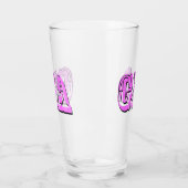 Roze Gia Naam Logo, Glas (Links)