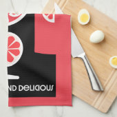 Roze Gin  Theedoek (Quarter Fold)