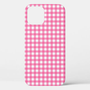 Roze Gingham iPhone Case