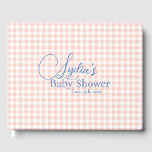 Roze Gingham Karoontjes Peel en Stick Behang