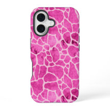 Roze Giraffe Skin Acid Wash Pattern