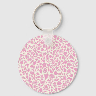 Roze Giraffe Sleutelhanger