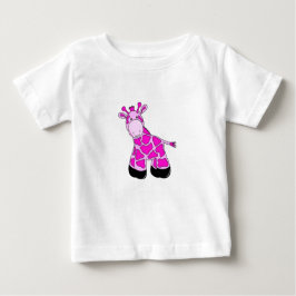 Roze Giraffe T-Shirt