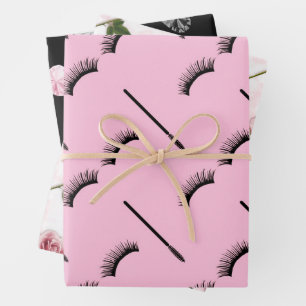 Roze Girl Boss Inpakpapier Vel