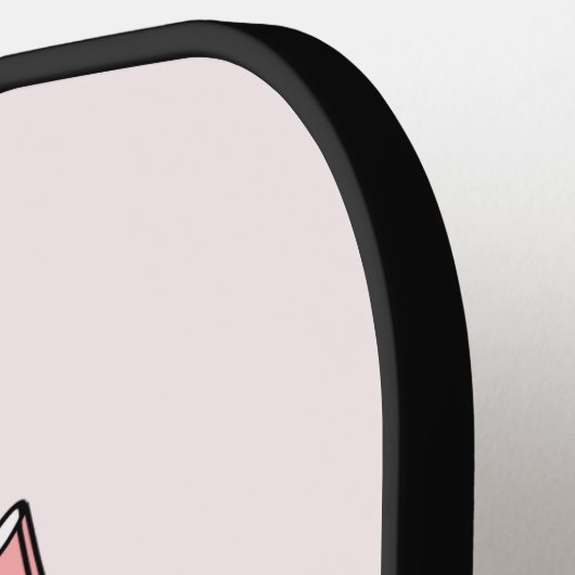 Roze Girly Sneakers Pickleball Paddle (Links Detail)