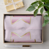 Roze Glam Bow met een Center Edelsteen Tissuepapier (Geschenk)