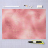 Roze Glam Goud Tissuepapier (Craft)