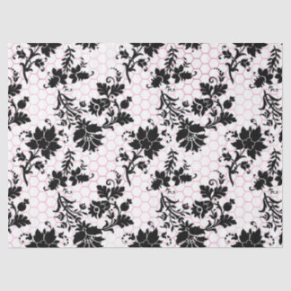 Roze Glam Honingraat Serie Ontwerp #17 Tissuepapier