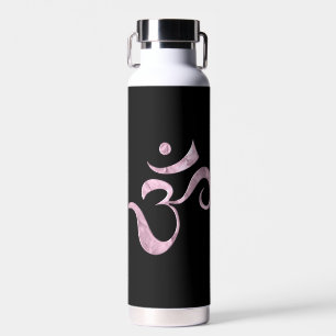 Roze Glans Om Waterfles