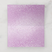  roze glitter (Binnenkant ongevouwen)