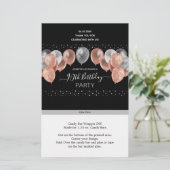 Roze Glitter 90e Verjaardag Snoep Bar Wrapper (Staand voorkant)