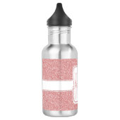 Roze Glitter Aangepaste Waterfles (Links)