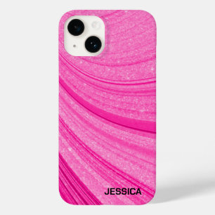 Roze glitter Case-Mate iPhone 14 hoesje