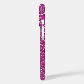 Roze glitter Case-Mate iPhone case (Achterkant / Links)