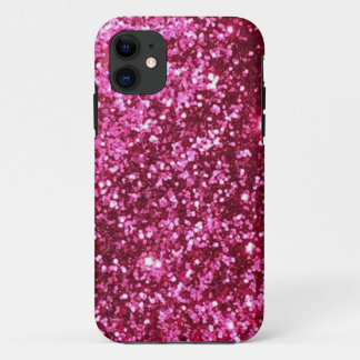 Roze Glitter iPhone 11 Hoesje