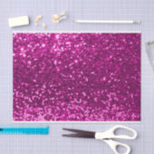 Roze Glitter Fuchsia Glitterend Zoete 16e Bruids V Tissuepapier (Craft)