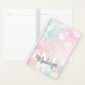  roze glitter Girly Glamoureus Planner (Display)