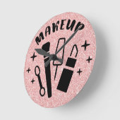 Roze Glitter Makeup Thleon Salon Ronde Klok (Hoek)