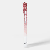 Roze Glitter Marmer Case-Mate iPhone Case (Achterkant / Links)