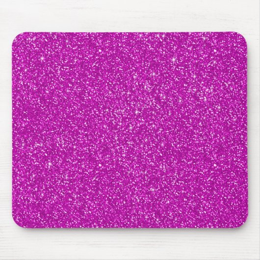 Roze Glitter Patroon Textuur Muismat (Voorkant)