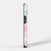 Roze Glitter Pretty Bokeh Patroon iPhone Hoesje (Rechterkant)