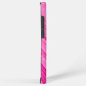 Roze glitter samsung galaxy hoesje (Rechterkant)