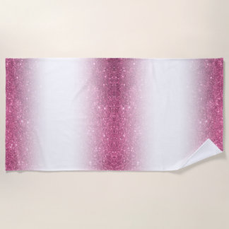 Roze Glitter Schittering Fancy Glamour – Envelope  Strandlaken