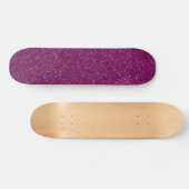 Roze glitter skateboard (Horizontaal)