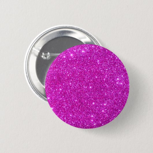 Roze glitter Sparkle  Design Ronde Button 5,7 Cm (Voorkant /achterkant)