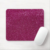 Roze glitter Sparkles Muismat (Met muis)