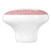 Roze Glitter Speciaal Keramisch Pull Keramische Knop (Zijkant)