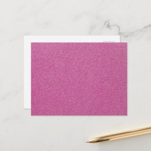 Roze glitter, sprankeling, glitter achtergrond briefkaart