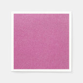 Roze glitter, sprankeling, glitter achtergrond servet (Voorkant)