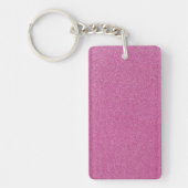 Roze glitter, sprankeling, glitter achtergrond sleutelhanger (Voorkant)