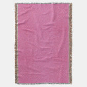 Roze glitter Throw Blanket Deken (Voorkant Verticaal)