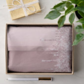 Roze glittersprenkels meisjesachtige glans tissuepapier (Geschenk)