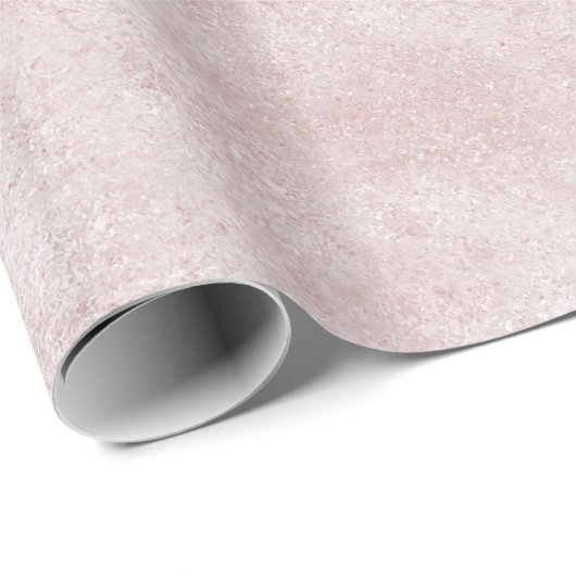 Roze Glitz Cadeaupapier (Rol Hoek)