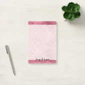 Roze Glitzy Lips Post-it® Notes (Kantoor)