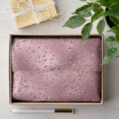 Roze Glitzy Luipaardprint Tissuepapier (Geschenk)