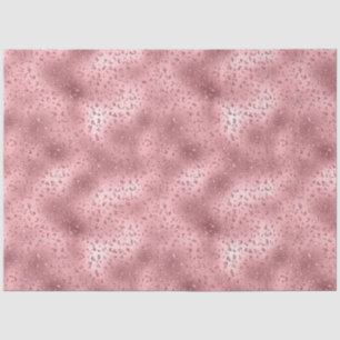 Roze Glitzy Luipaardprint Tissuepapier
