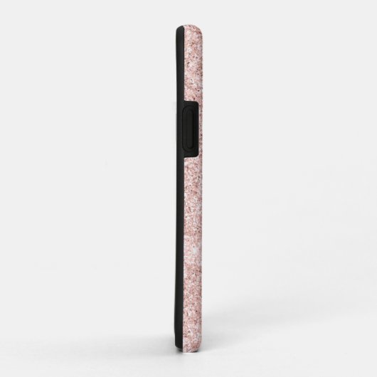 Roze Glitzy Sparkle Glitter Dog Mam Case-Mate iPhone Case (Achterkant/rechts)