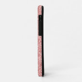 Roze Glitzy Sparkle Glitter Dog Mam Case-Mate iPhone Case (Achterkant/links)