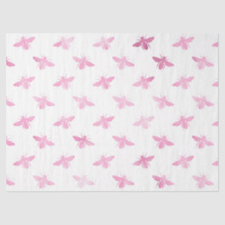 Roze gloed ontwerp Honeycomb-reeks #15 Tissuepapier