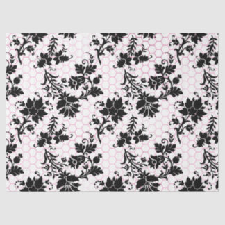 Roze gloed ontwerp Honeycomb-reeks #17 Tissuepapier