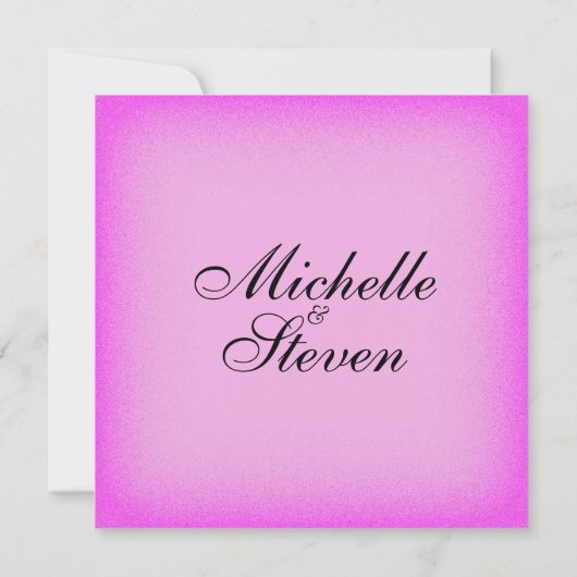 Roze gloedweddenschappen kaart (Achterkant)