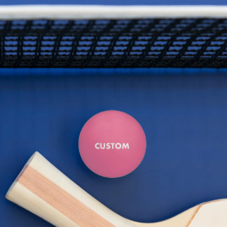 ROZE GLOEIEN IN HET DONKER Douane Tafeltennisballe Pingpongballen